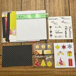 Creative Memories Merry and Bright Paper Album Kit